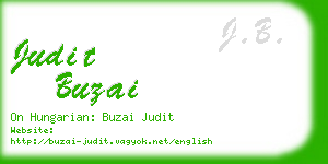 judit buzai business card